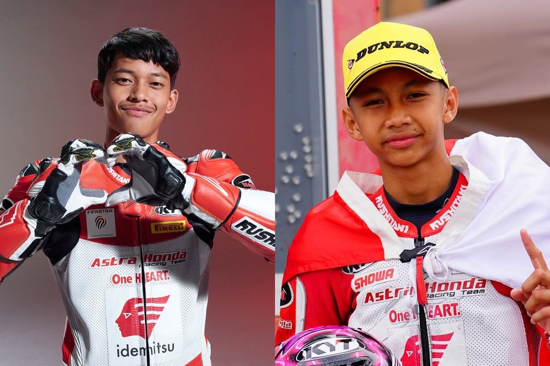2 Pembalap Muda Indonesia Ini Siap Memperjuangkan Mimpi 'MotoGP-nya' Mulai Akhir Pekan ini