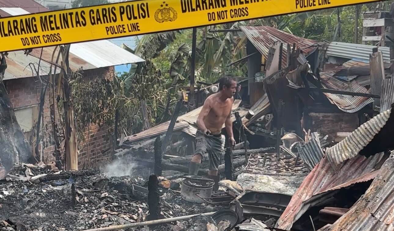 Pemerintah Kelurahan Gunung Sari Ulu Upayakan Bantuan Tempat Tinggal Sementara Bagi Warga Terdampak Kebakaran