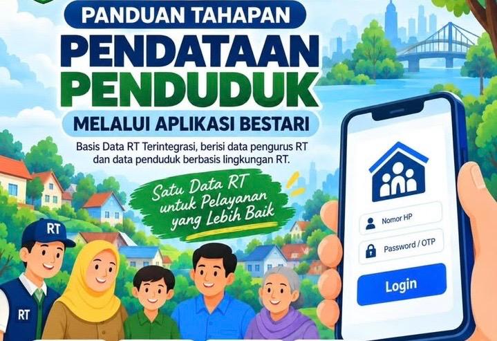 Mudahkan Pengurus RT Sajikan Data, DPMD Kukar Buat Aplikasi Bestari 