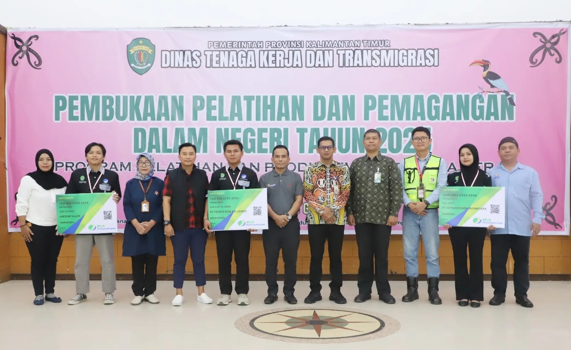 352 Pencari Kerja Ikuti Program Pelatihan dan Pemagangan Disnakertrans Kaltim
