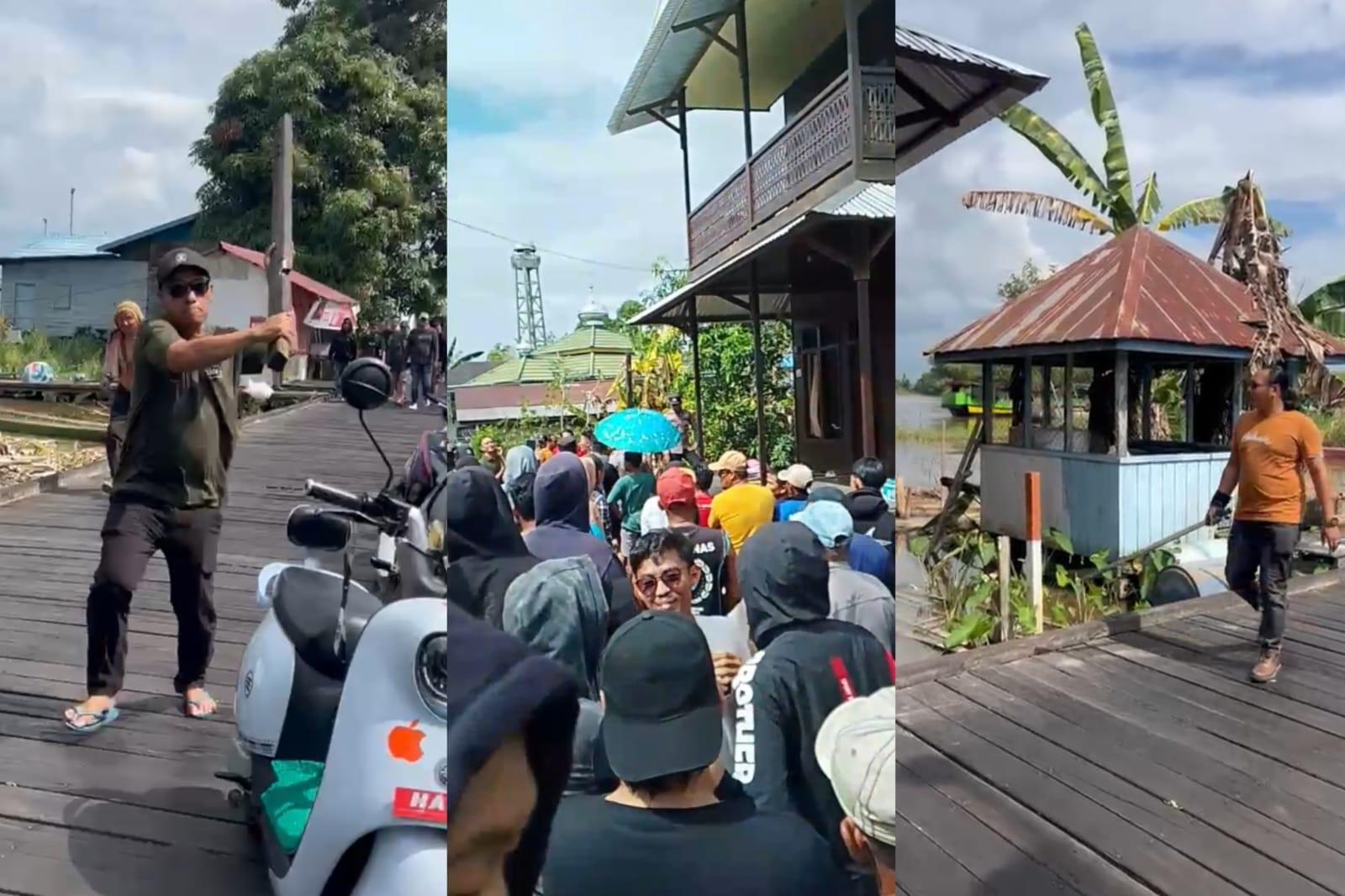 Muara Muntai Ilir Diteror Sekelompok Orang, Dituding Dapat Privilese dari BUMN