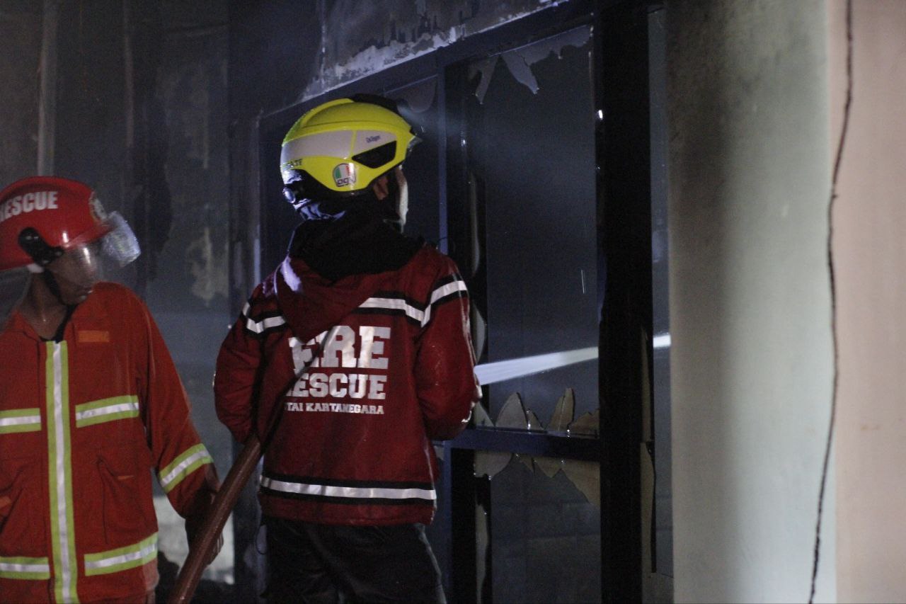 Gedung DPRD Kukar Terbakar, Penyebab Masih Diselidiki