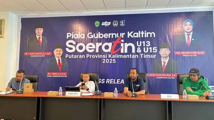 Piala Gubernur Kaltim Soeratin U-13 dan U-15 Terapkan Sistem Pendaftaran Digital