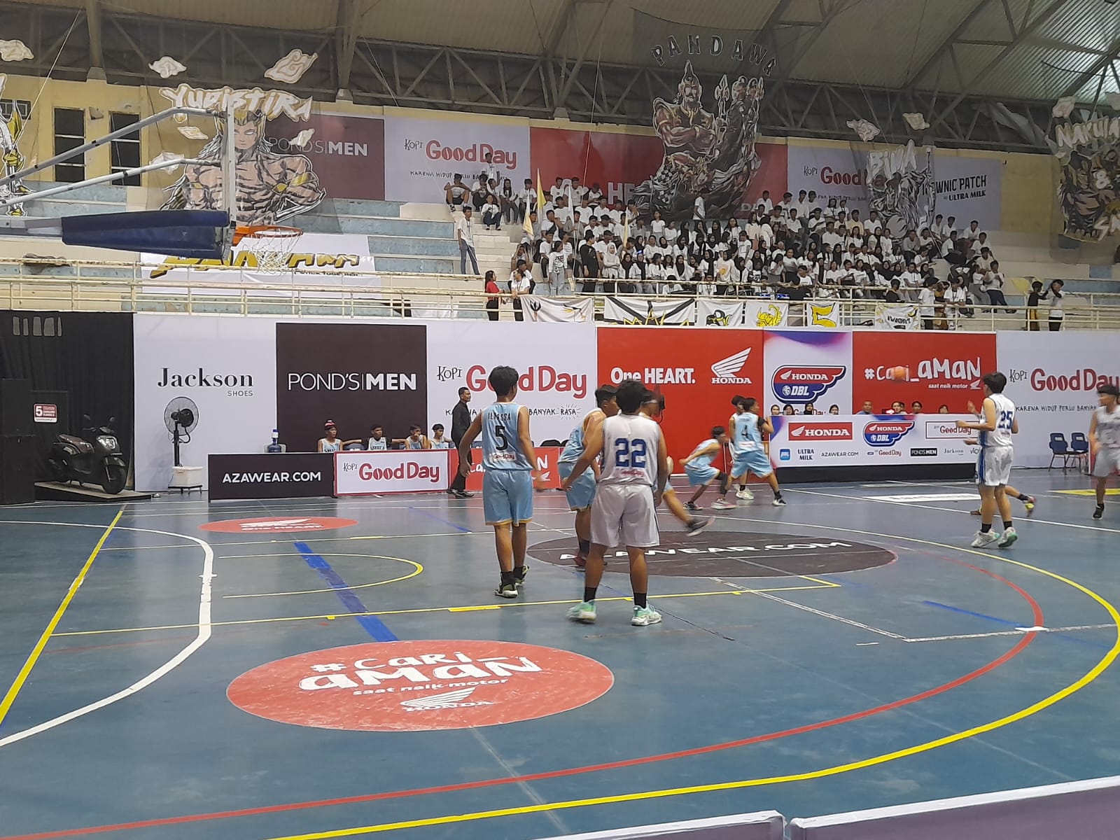 Seru, Lima Partai di Laga Perdana DBL Semua Tim Saling Curi Poin