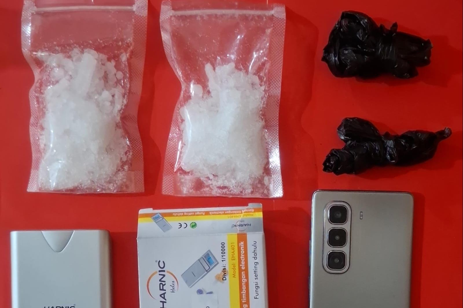 Polres Berau Tangkap Perempuan Membawa 82 Gram Sabu