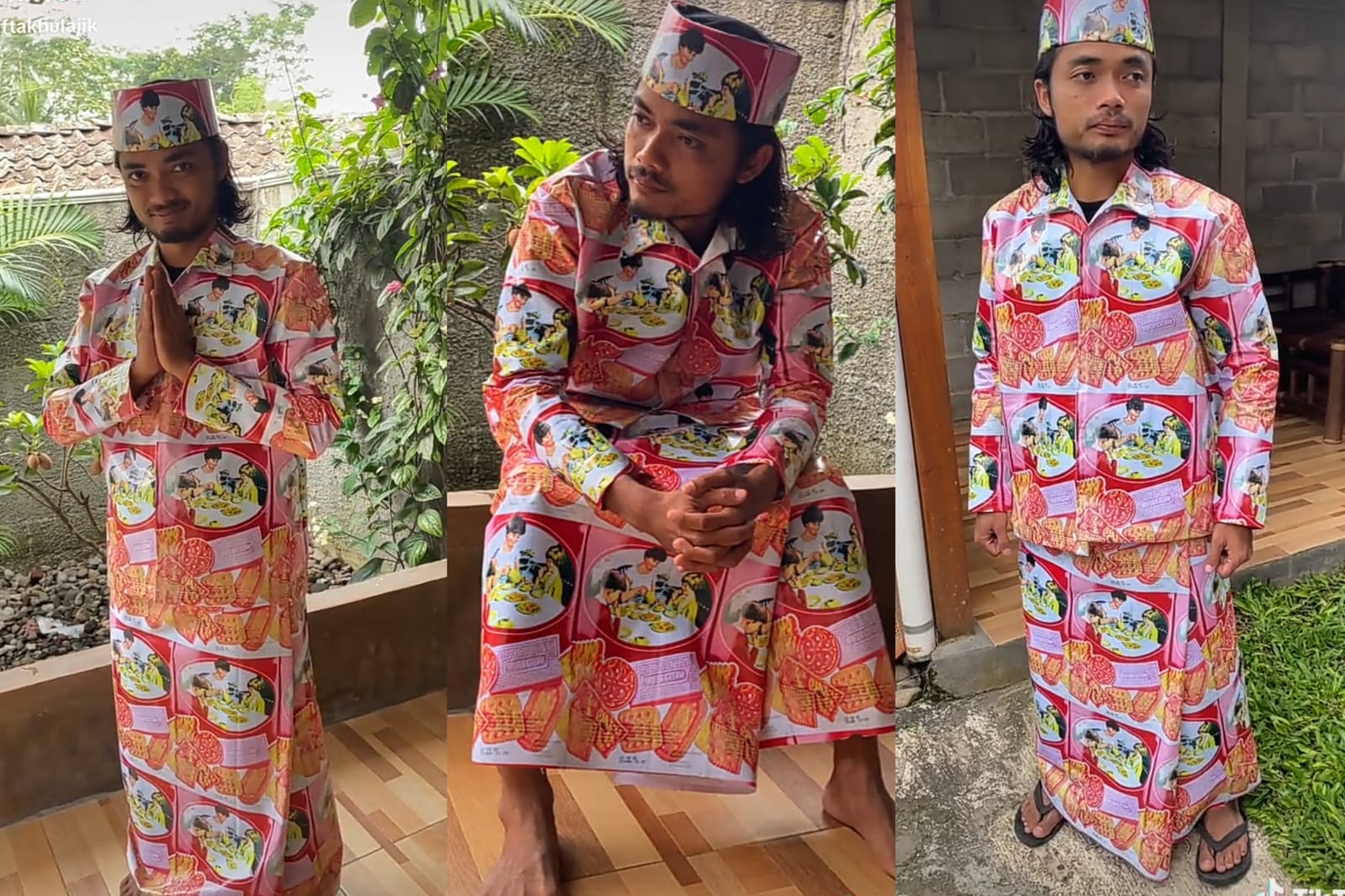 Tren Baju Shimmer Lewat, Baju Lebaran ‘Khong Guan’ ini Bikin Netizen Ngakak