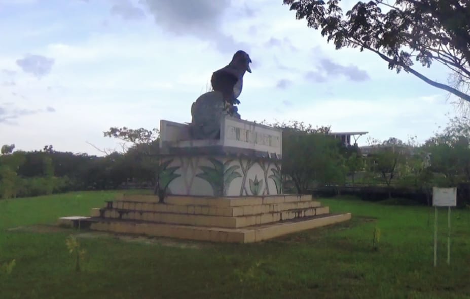 Bertahun-tahun Rusak, Tugu Burung Tiung di Paser Dipastikan Diperbaiki Tahun Ini 