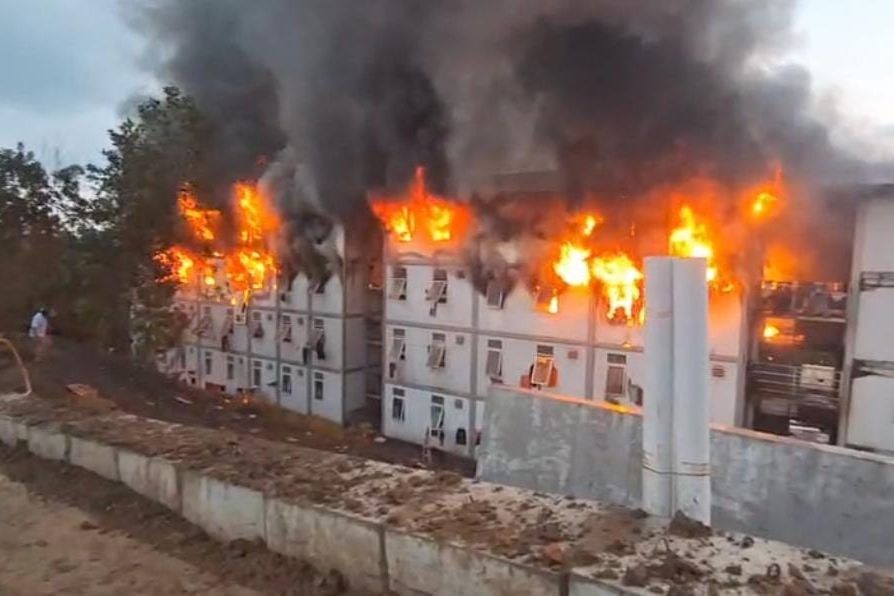 Hunian Pekerja IKN Terbakar, Penghuni Dievakuasi ke Tower Lain