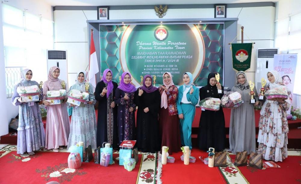 DWP Kaltim Gelar Lomba Fashion Busana Muslimah