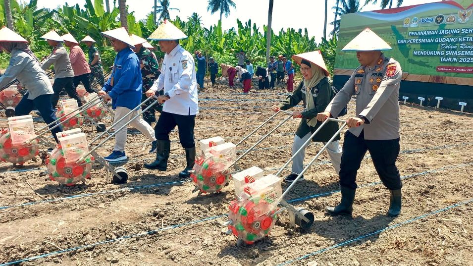 Polda Kaltim Cari Bibit Unggul, Hadapi Tantangan Geografis yang Belum Cocok untuk Jagung