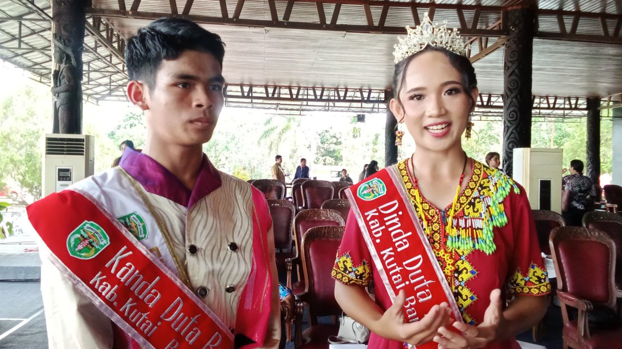 Taman Budaya Sendawar Jadi Saksi Penobatan Kanda Dinda Kutai Barat 2025