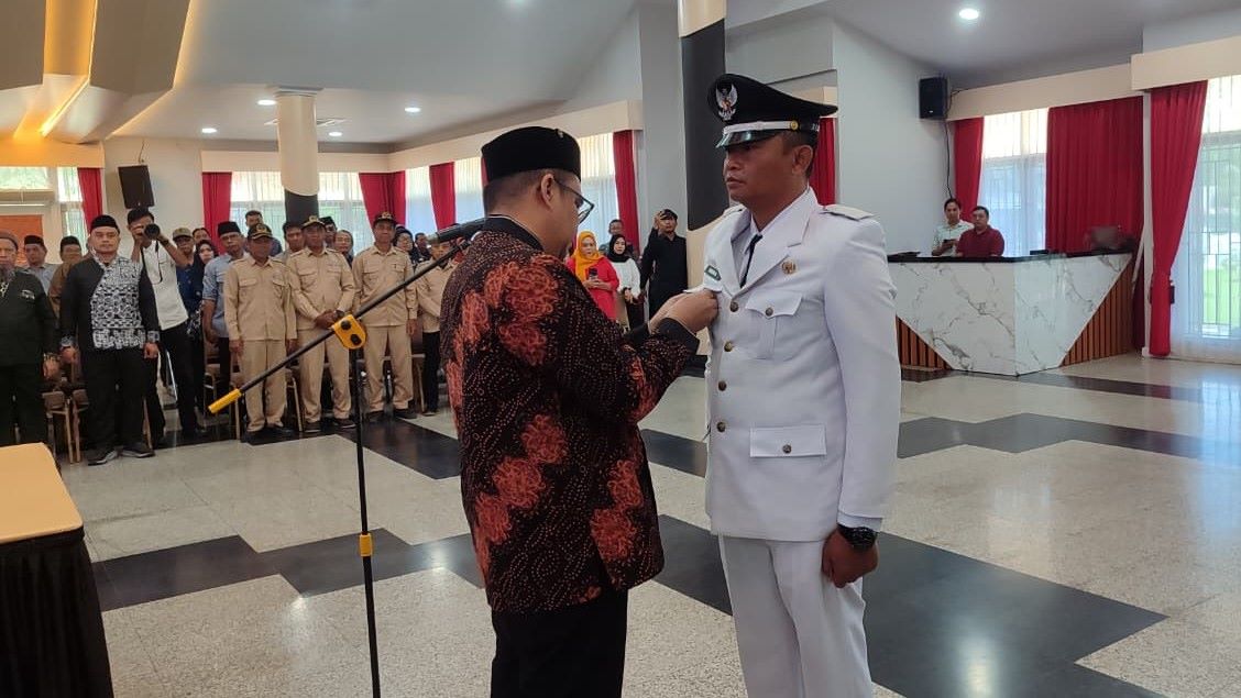 Pj Kades Jonggon Dilantik, Bupati Kukar Tekankan Pelayanan Publik Tetap Berjalan