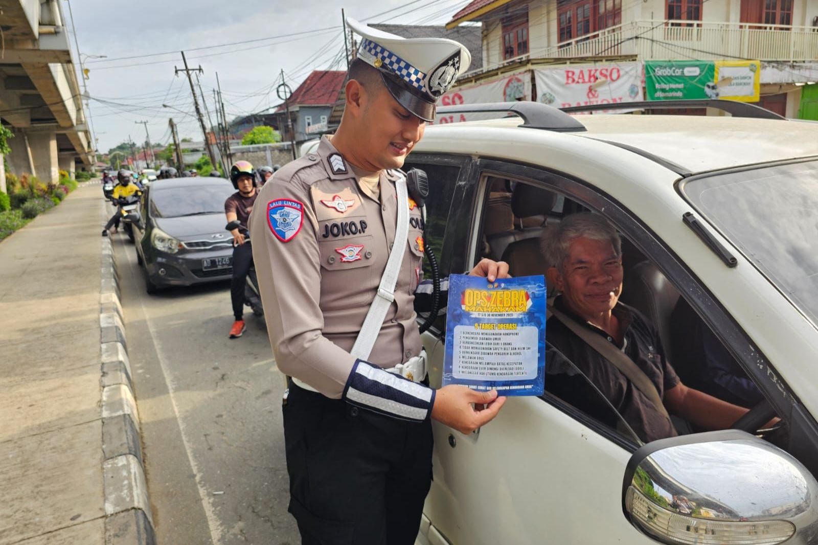 Selama 2 Pekan Operasi Zebra Mahakam 2025, Polresta Samarinda Keluarkan 403 Tilang