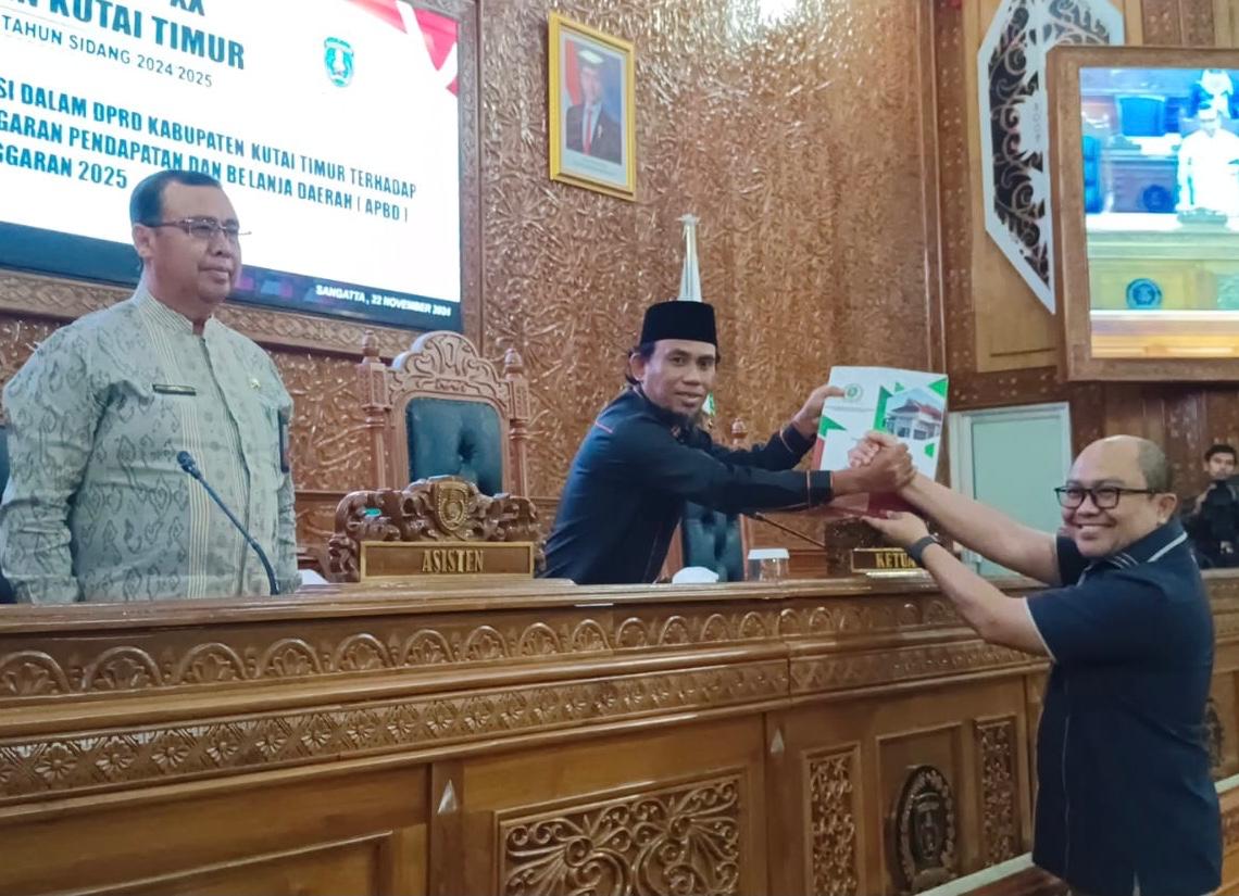 APBD Kutim 2025 Naik, Fraksi PIR Minta Pemkab Kutim Susun Langkah Strategis