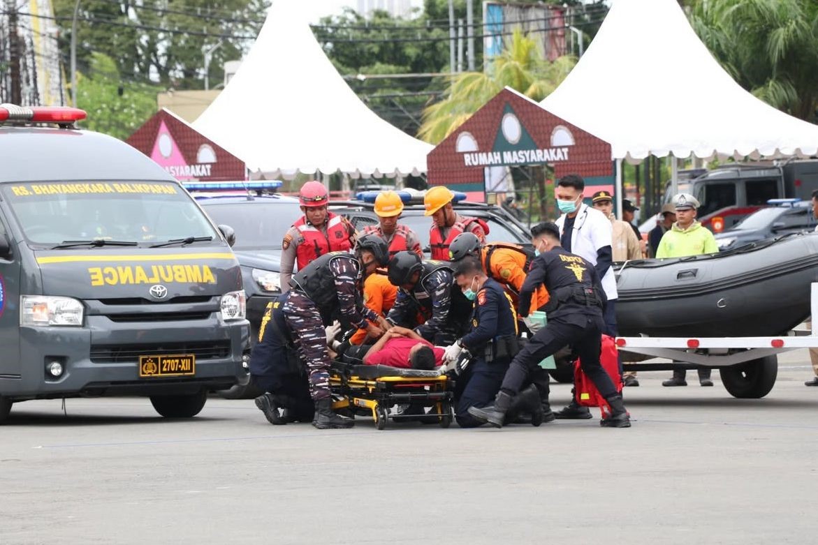 Dapur Darurat hingga Pos Healing, Ini Kesiapan Polda Kaltim Hadapi Potensi Bencana Alam