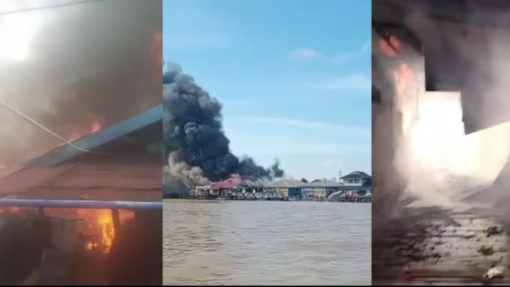 Kebakaran di Kawasan Padat Penduduk, Satu Relawan Tewas Tersengat Listrik 