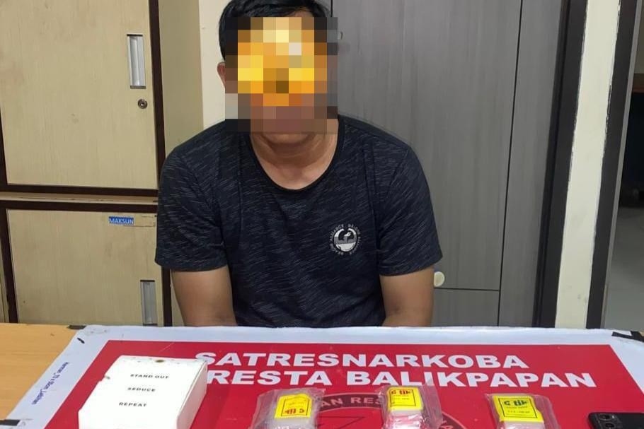 Sistem Tempel, Modus Residivis Narkotika Edarkan 3 Paket Sabu di Balikpapan