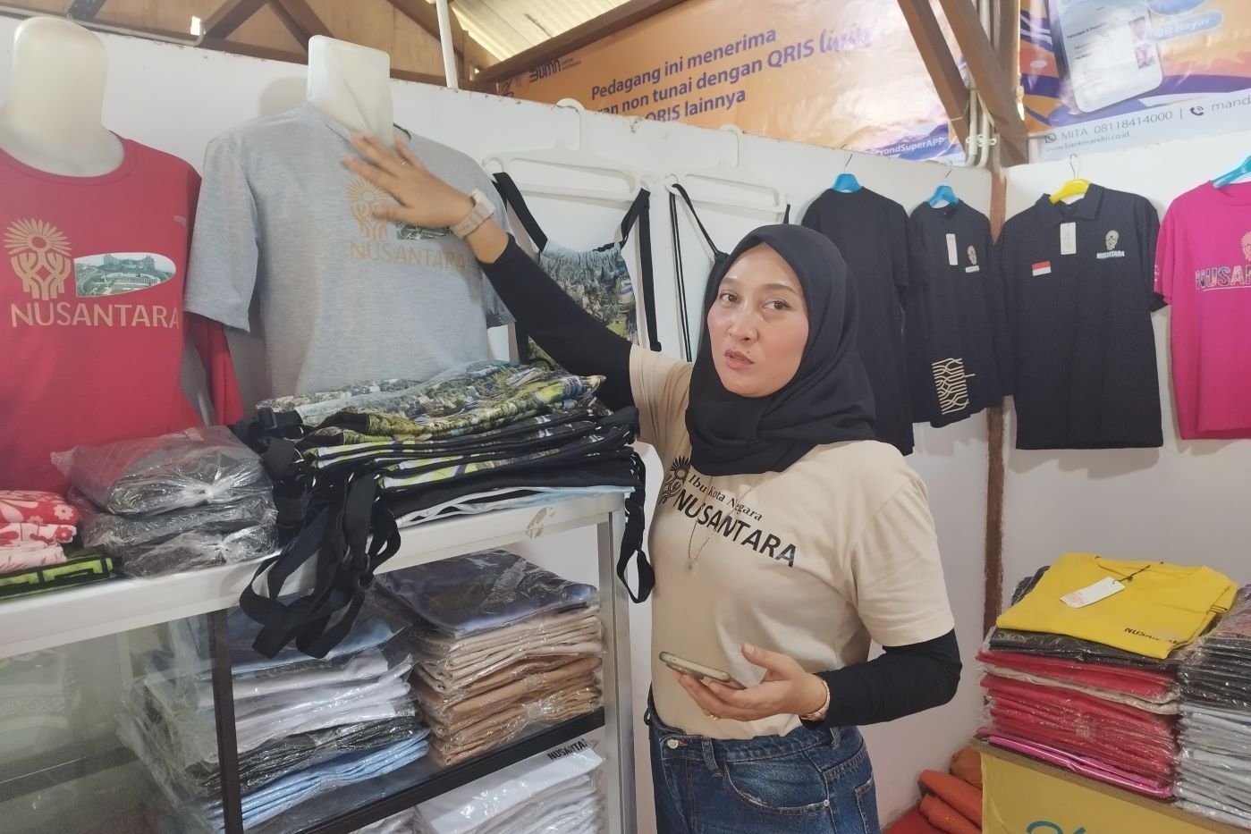 Hobi Fesyen, Partini Kenalkan IKN Nusantara melalui Bisnis Clothing