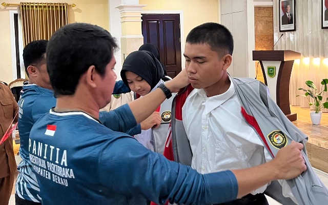 Pusdiklat Paskibra Berau Dibuka, 35 Pelajar Siap Kibarkan Merah Putih