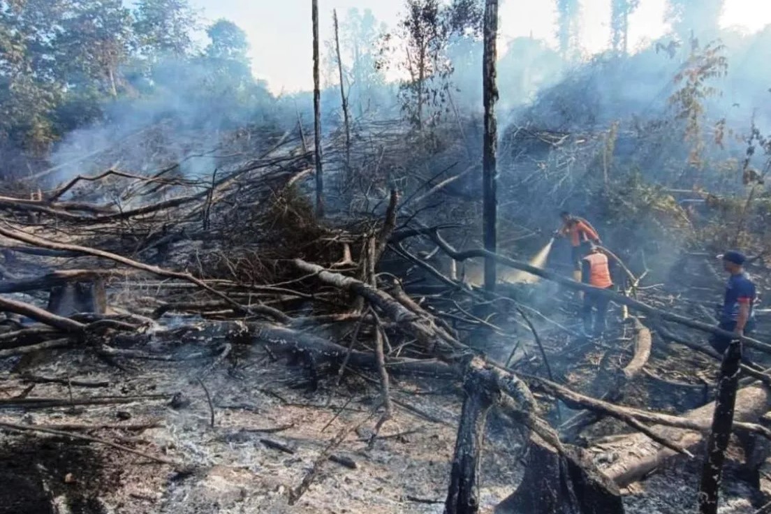 BMKG Temukan 181 Titik Panas Tersebar di Kaltim