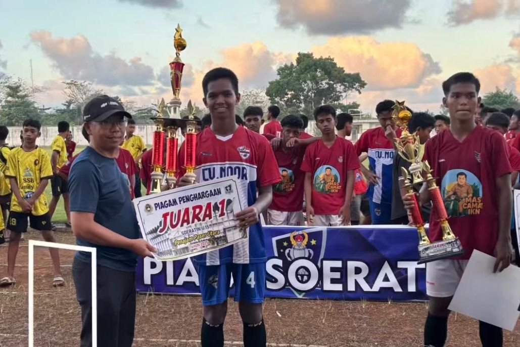 Dispora Kaltim Apresiasi Sportivitas dan Pembinaan di Final Piala Soeratin U15 PPU