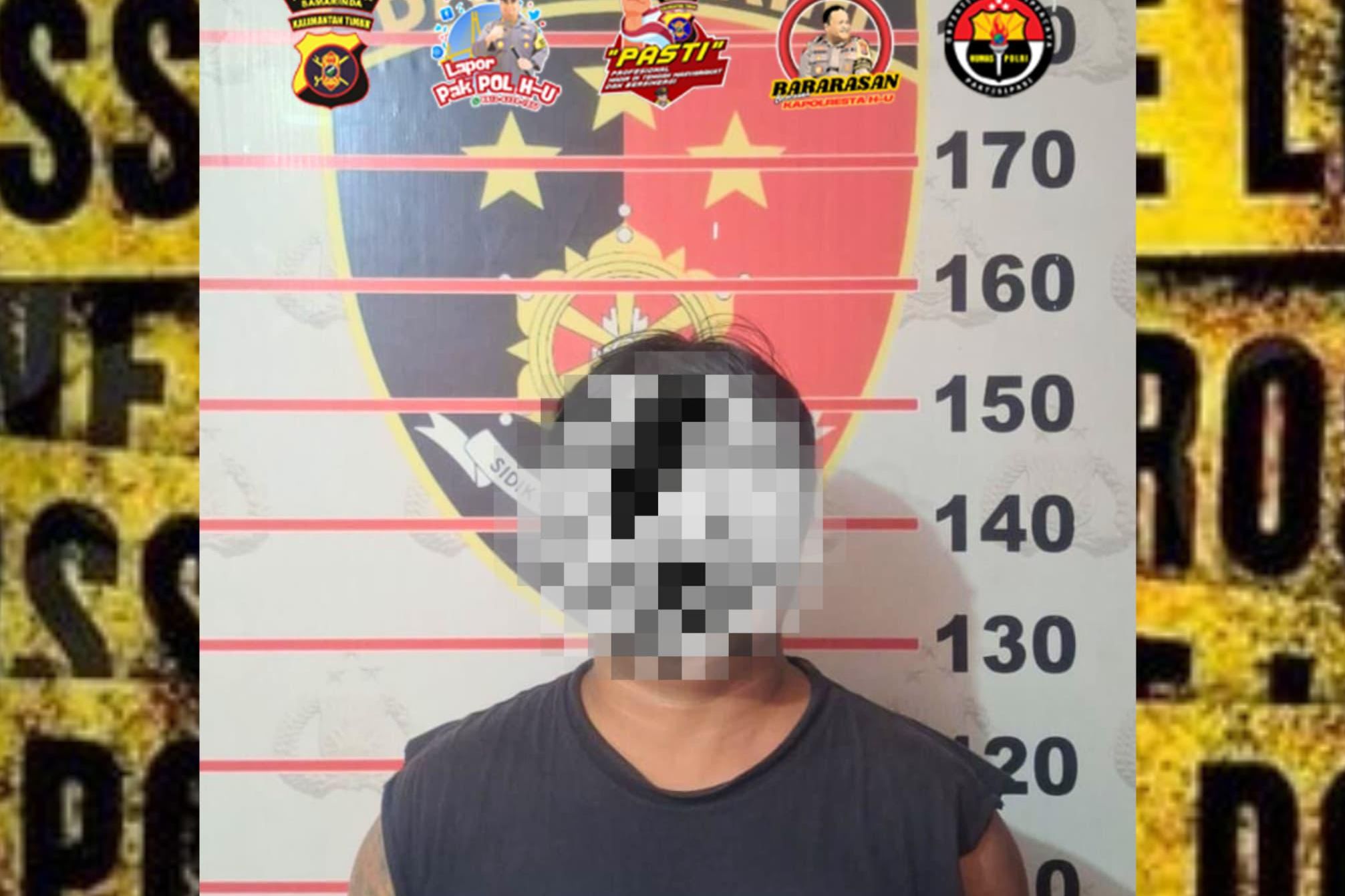 Pelaku Percobaan Bakar Rumah Warga Diringkus Polsek Samarinda Seberang, Motif Masih Didalami