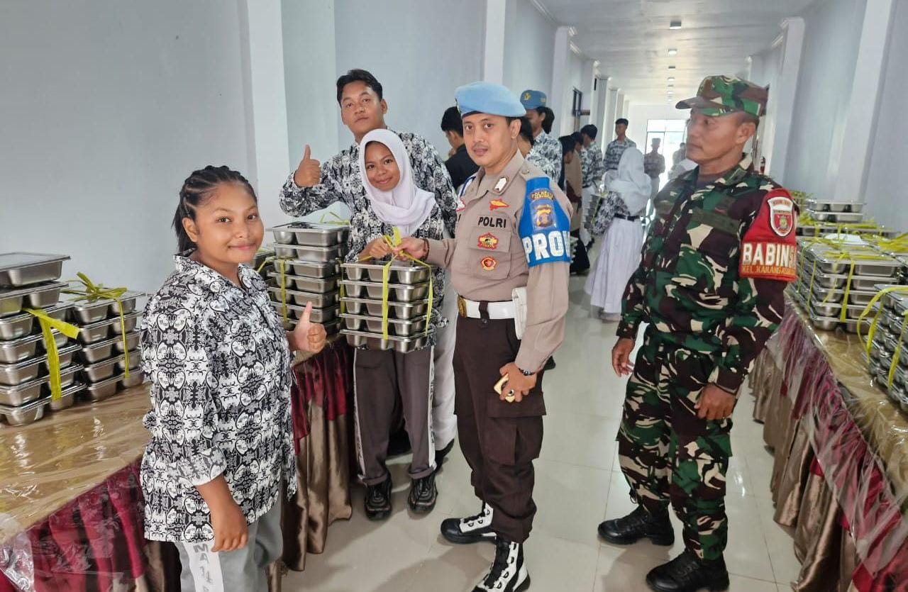 4.167 Pelajar di Sungai Kunjang Terima Manfaat Program Makan Bergizi Gratis