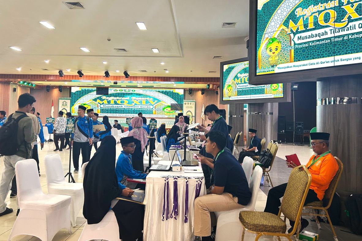 Kafilah Sudah Berdatangan, MTQ Kaltim ke-45 di Kutim Siap Digelar