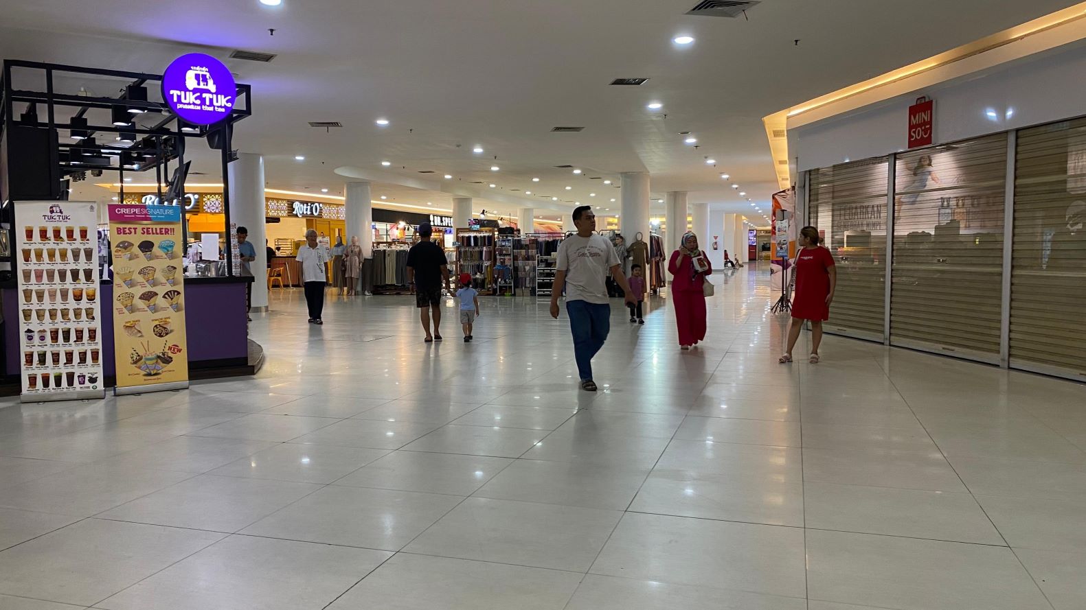 Aktivitas Ekonomi Mulai Menggeliat di Big Mall Samarinda, Sebagian Tenant Masih Tutup