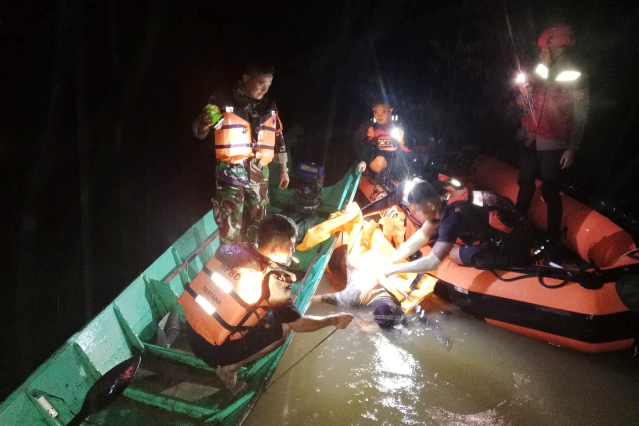 Pencarian Ditutup, Seluruh Korban Kapal Tenggelam di Long Iram Kutai Barat Ditemukan