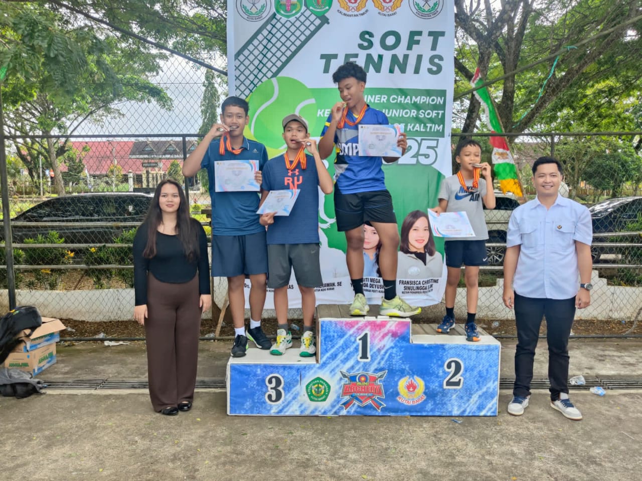 Kubar Ukir Sejarah di Kejurprov Soft Tenis, Targetkan Emas di Porprov 2026