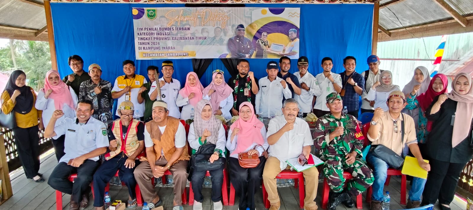 Mandiri Kelola Air Bersih, PT Berau Coal Dukung BUMK Inaran Kembangkan Potensi Kampung