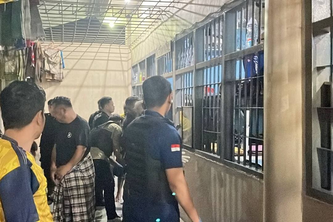 Razia Gabungan di Rutan Tanjung Redeb Temukan Sejumlah Barang Terlarang di Blok Hunian