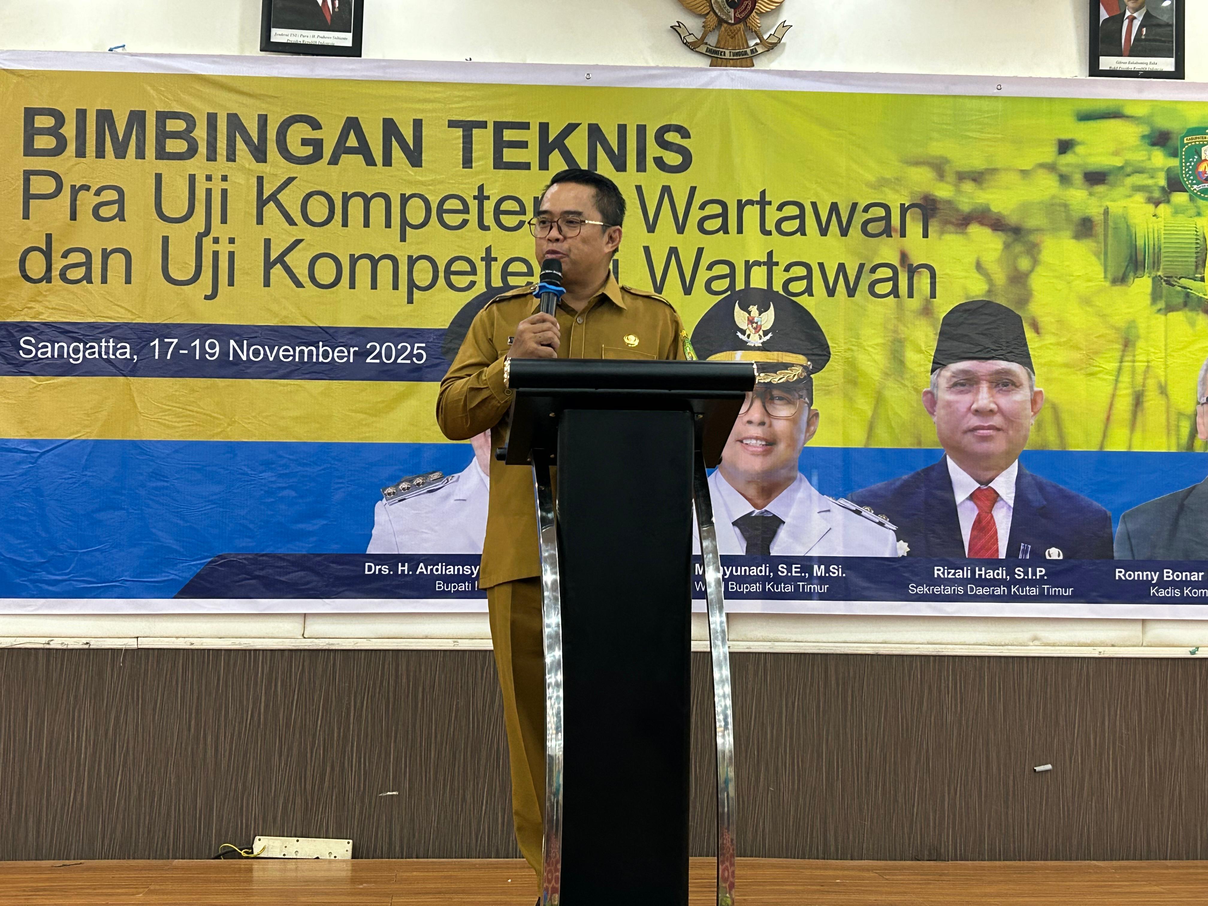 Wabup Mahyunadi: Pentingnya Kompetensi Wartawan di Era Digital
