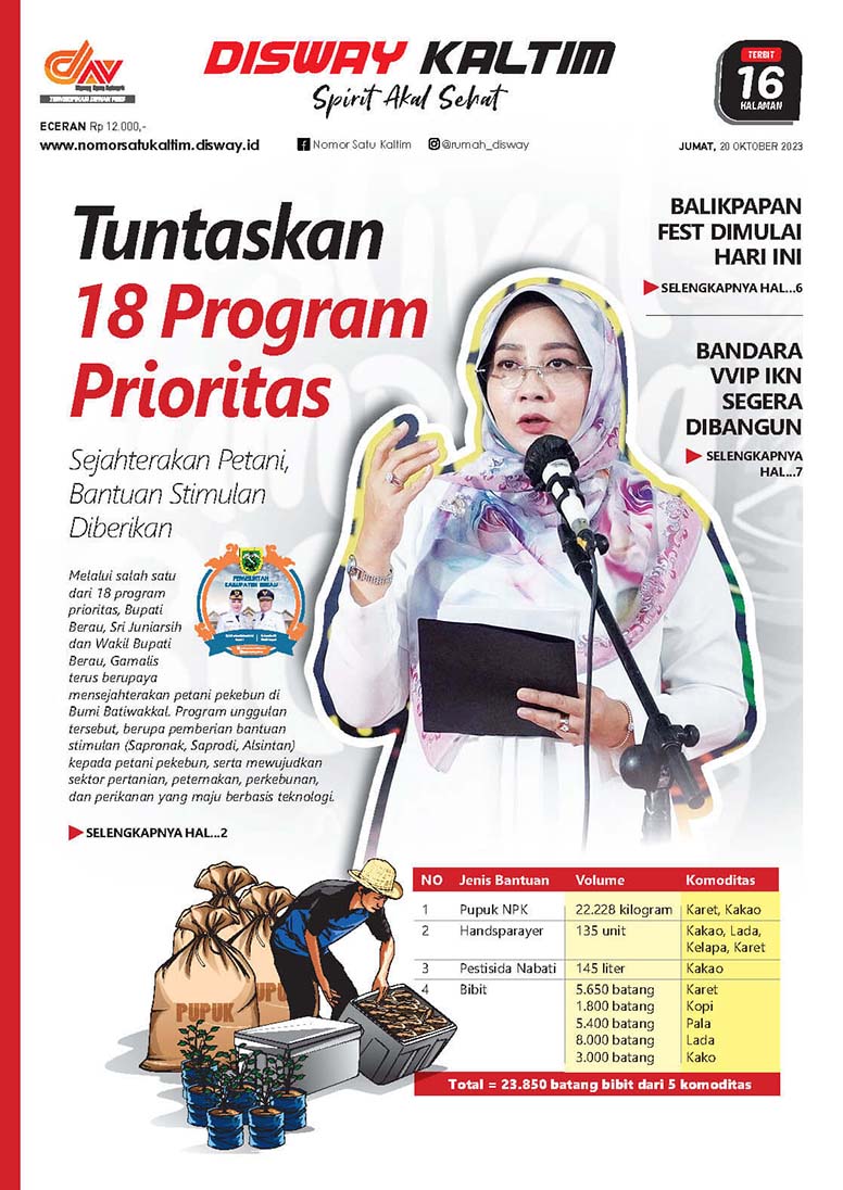 Tuntaskan 18 Program Prioritas. 20-10-23