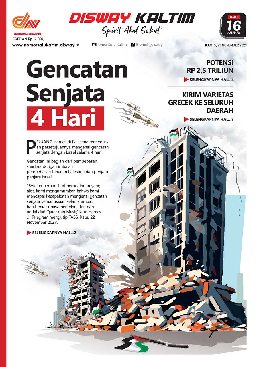 Gencatan Senjata 4 Hari, 23-11-23