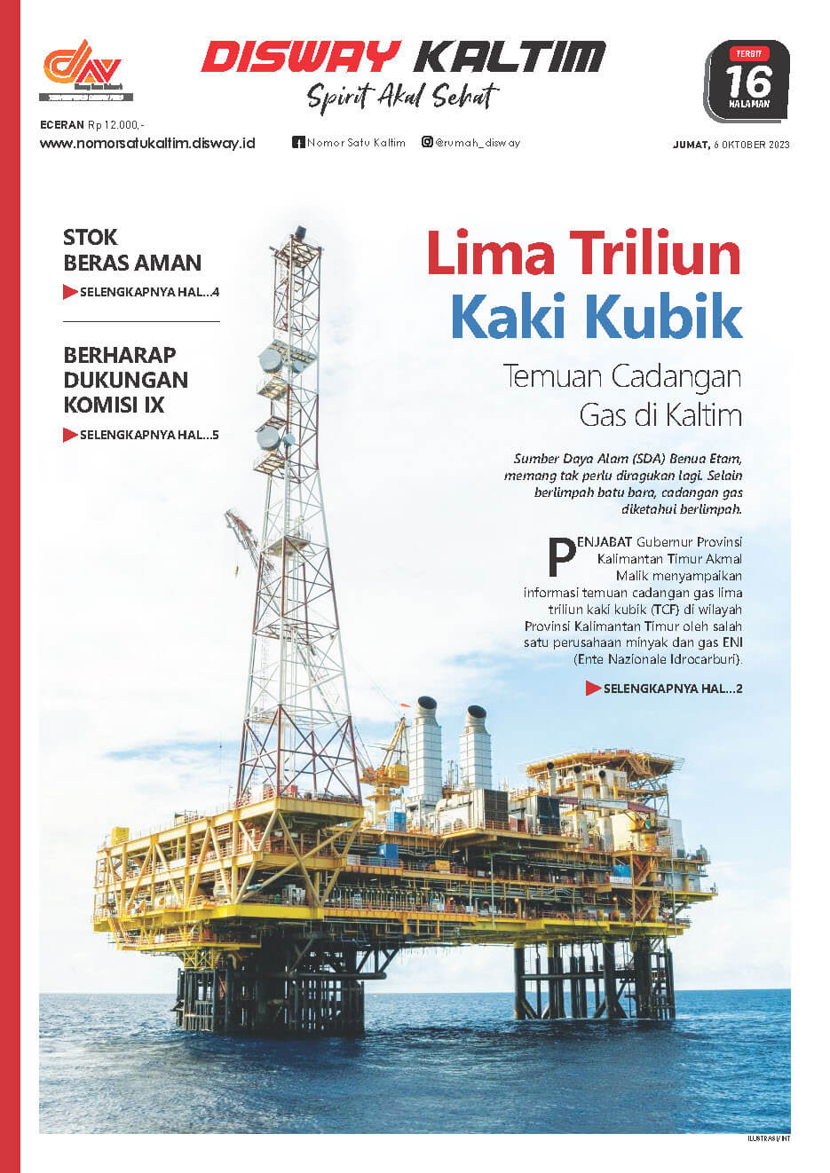 Lima Triliun Kaki Kubik, 06-10-23