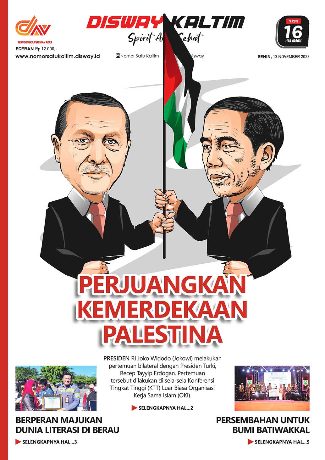 Perjuangkan Kemerdekaan Palestina, 13-11