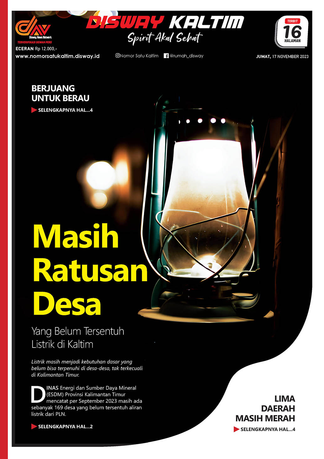 Masih Ratusan Desa, 17-11-23