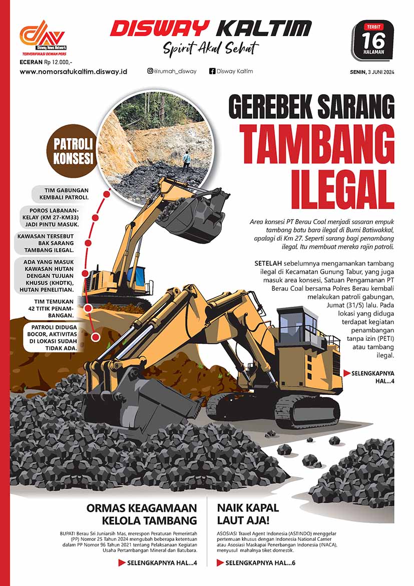 Gerebek Sarang Tambang Ilegal - 03-06-24