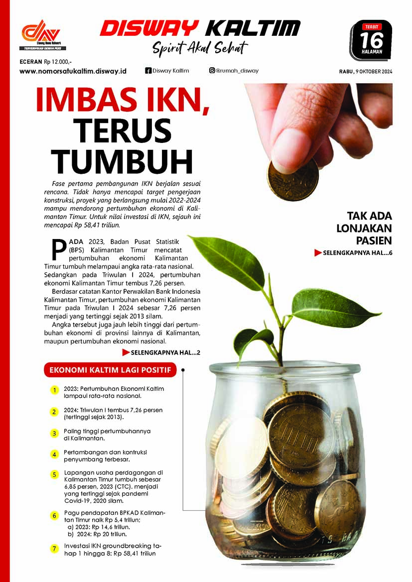 Imbas IKN, Terus Tumbuh - 09-10-24