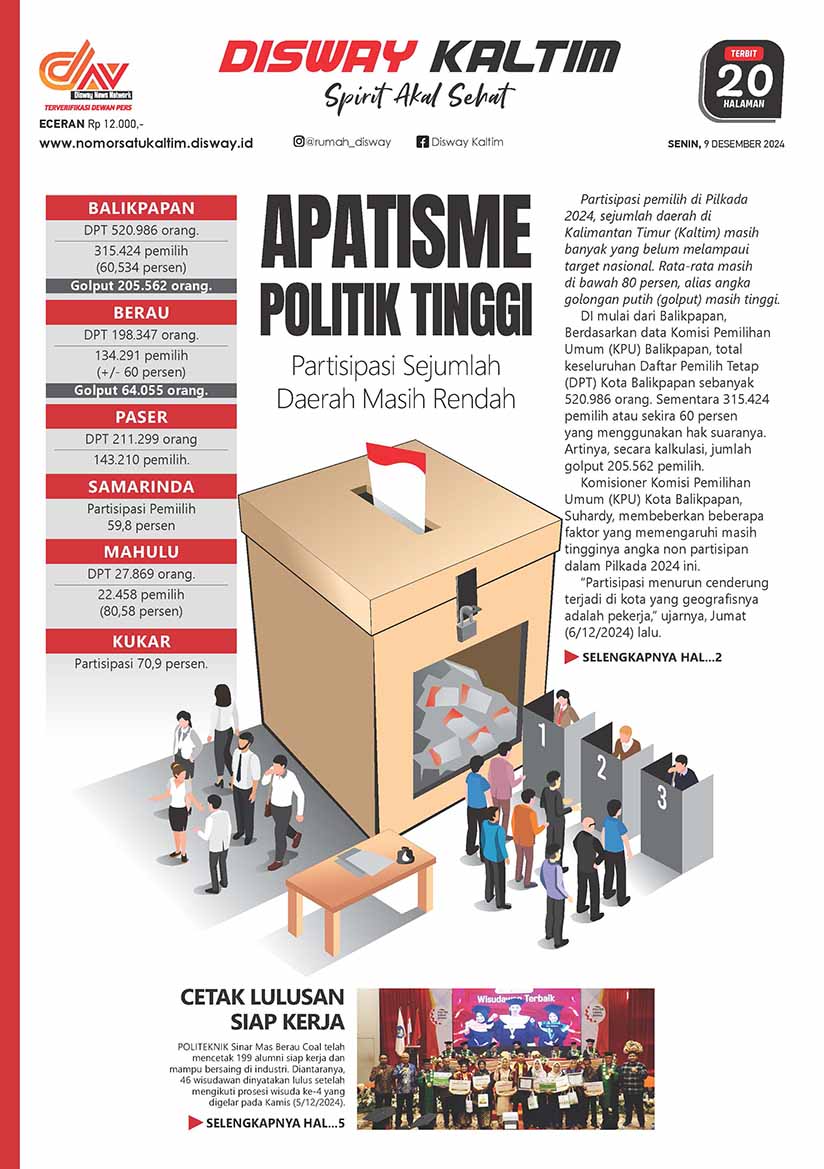 Apatisme Politik Tinggi - 09-12-24