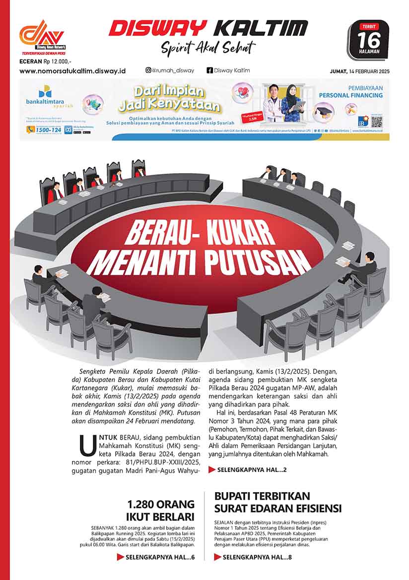 Berau - Kukar Menanti Putusan - 14-02-25