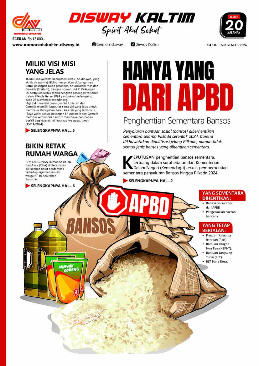 Hanya Yang dari APBD - 16-11-24