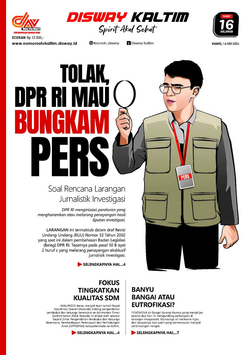 Tolak, DPR RI Mau Bungkam Pers - 16-05-2