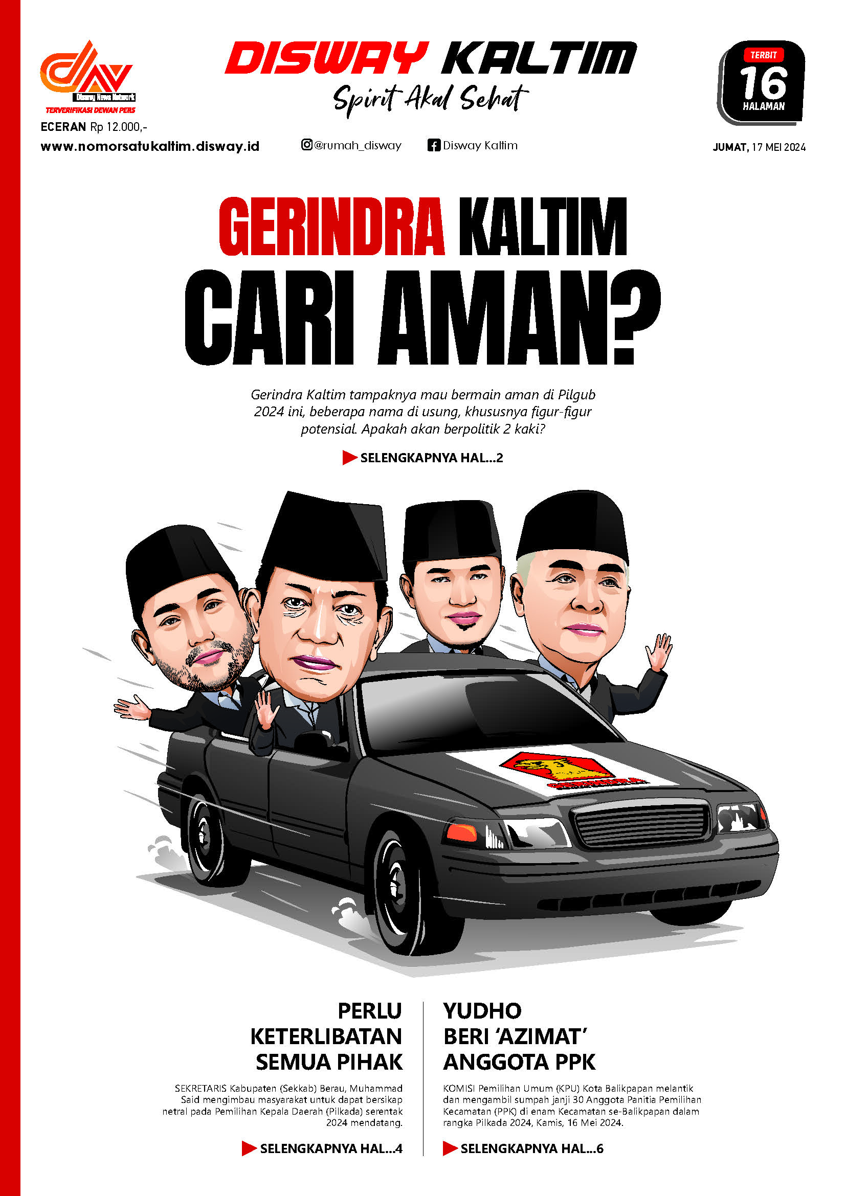 GERINDRA Kaltim Cari Aman? - 17-05-24