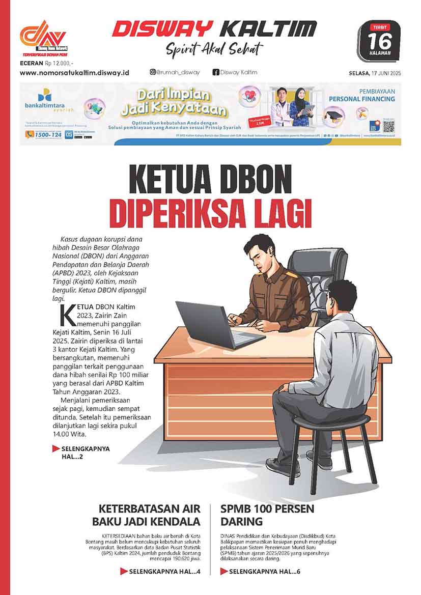 Ketua DBON Diperiksa Lagi - 17-06-25