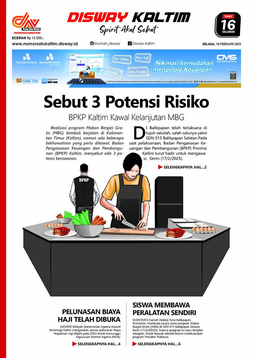 Sebut 3 Potensi Risiko - 18-02-25