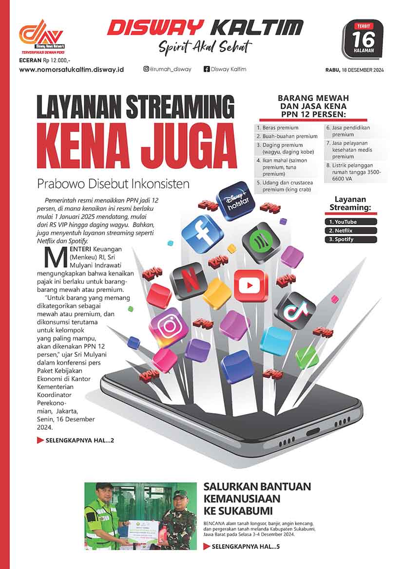 Layanan Streaming Kena Juga - 18-12-24