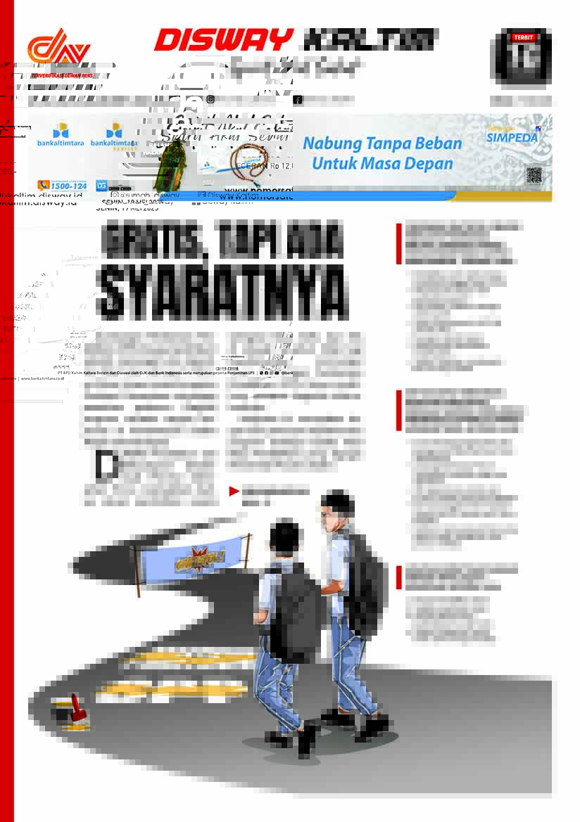 Gratis, tapi Ada Syaratnya - 19-05-25